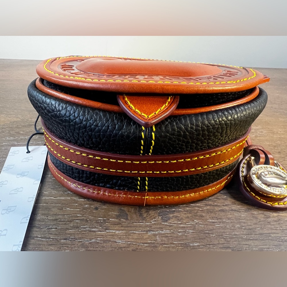 Dooney & Bourke All Weather Leather 2 Duck Bag in Black - Picture 6 of 9